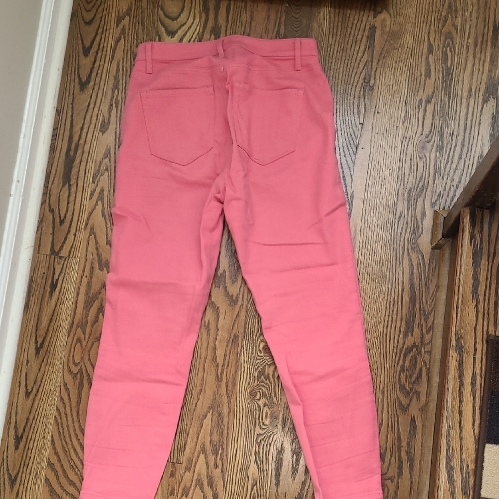 Talbots Pink Jeggings Size 2 - Picture 4 of 4